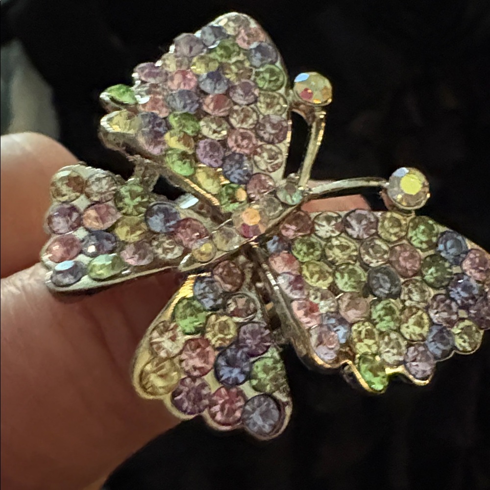 Large butterfly ring - Picture 3 of 4